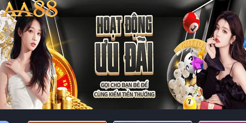 Các loại khuyến mãi phổ biến tại aa88